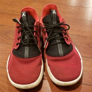 Boys Red Jordan Sneakers